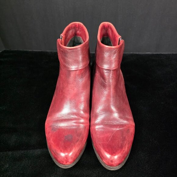 Regarde Le Ciel - Stefany 03 Sangria Zip Pant Boot 38 (US 7.5) - Picture 2 of 12